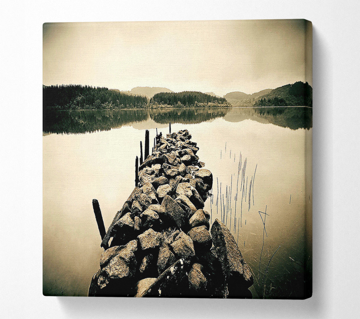 Rock Dock Canvas Wall Art