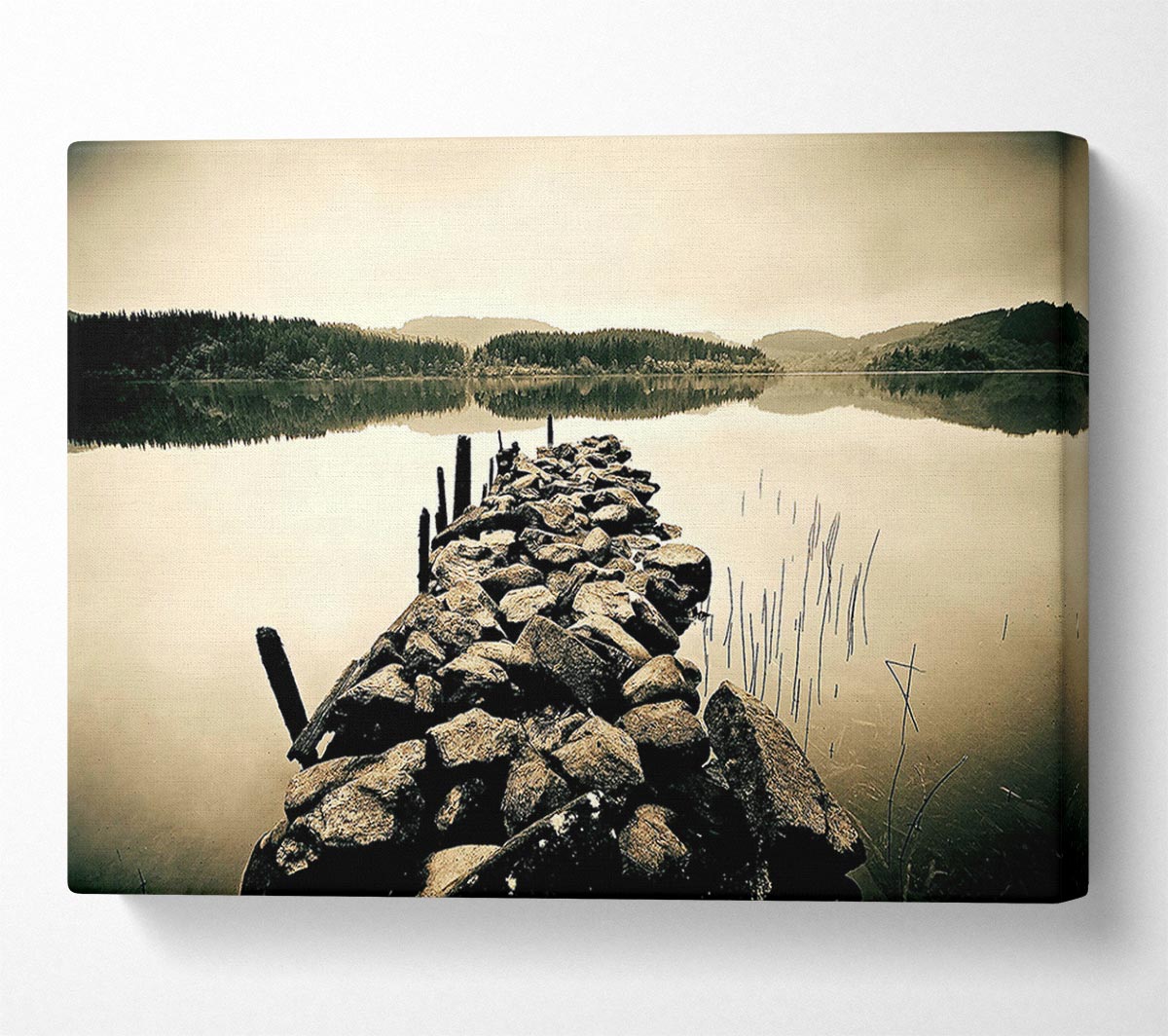 Rock Dock Canvas Wall Art