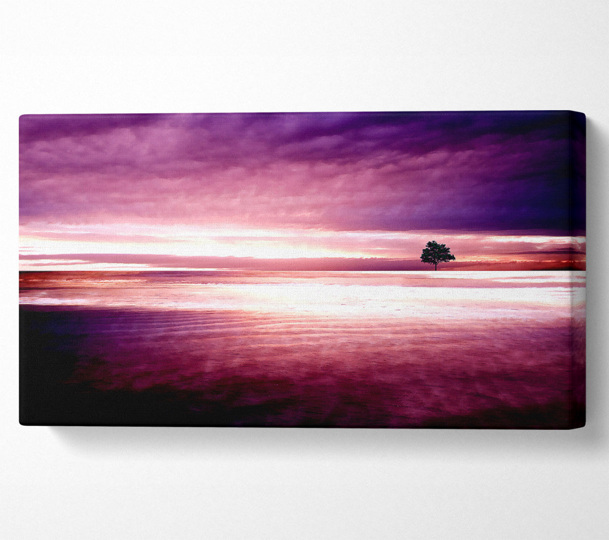 Purple Nature Canvas Wall Art
