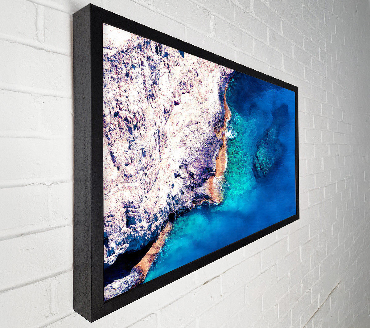 Sea Beach Stone Canvas Wall Art