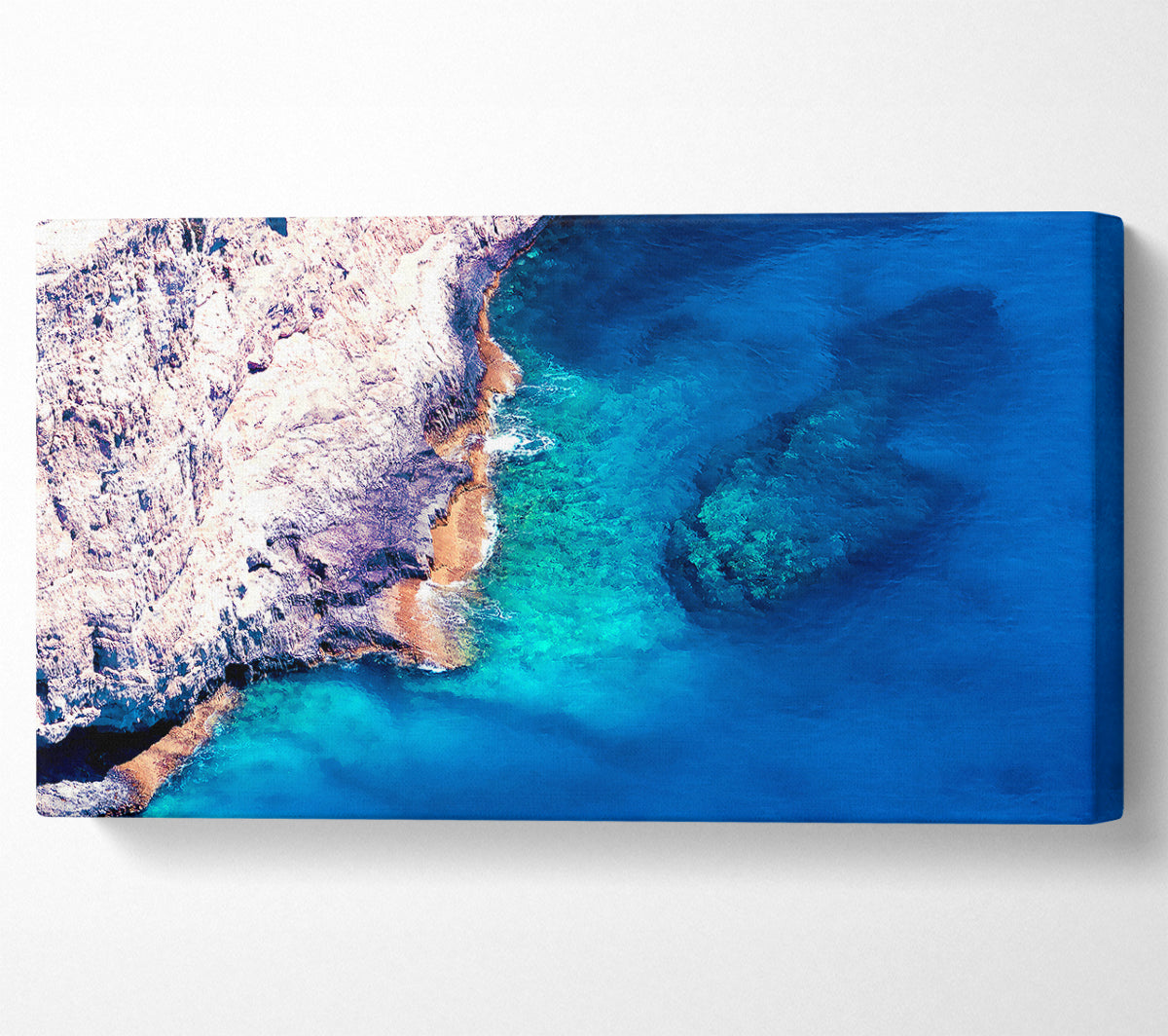 Sea Beach Stone Canvas Wall Art