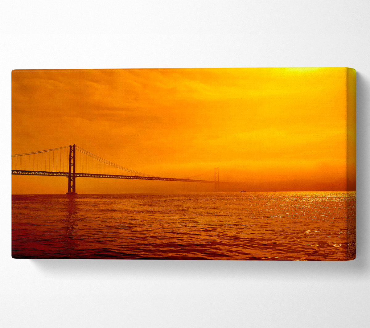 The Misty Ocean Crossing Canvas Wall Art