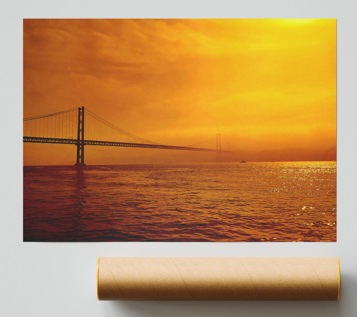The Misty Ocean Crossing Giclee Print