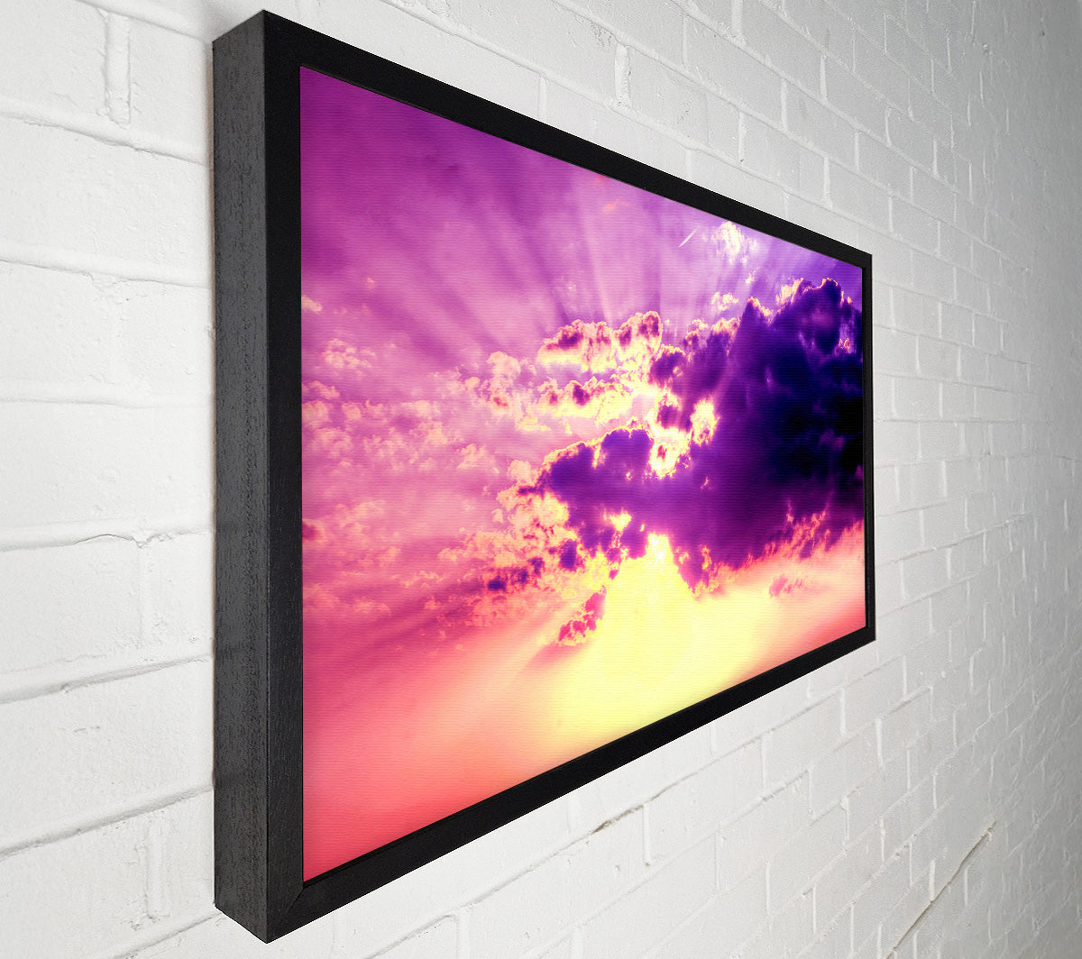 Sunburst Canvas Wall Art