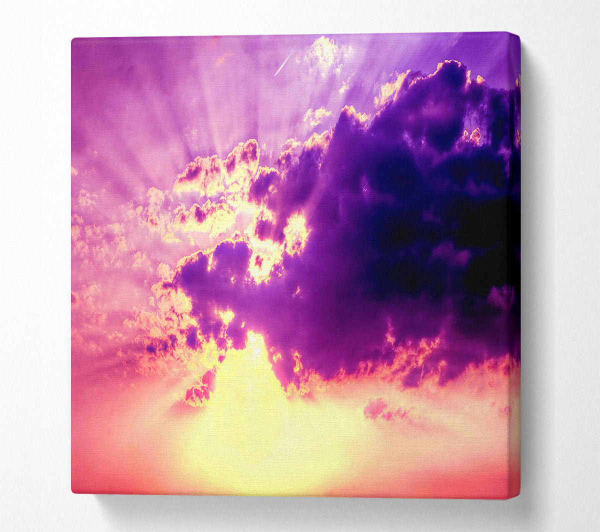 Sunburst Canvas Wall Art