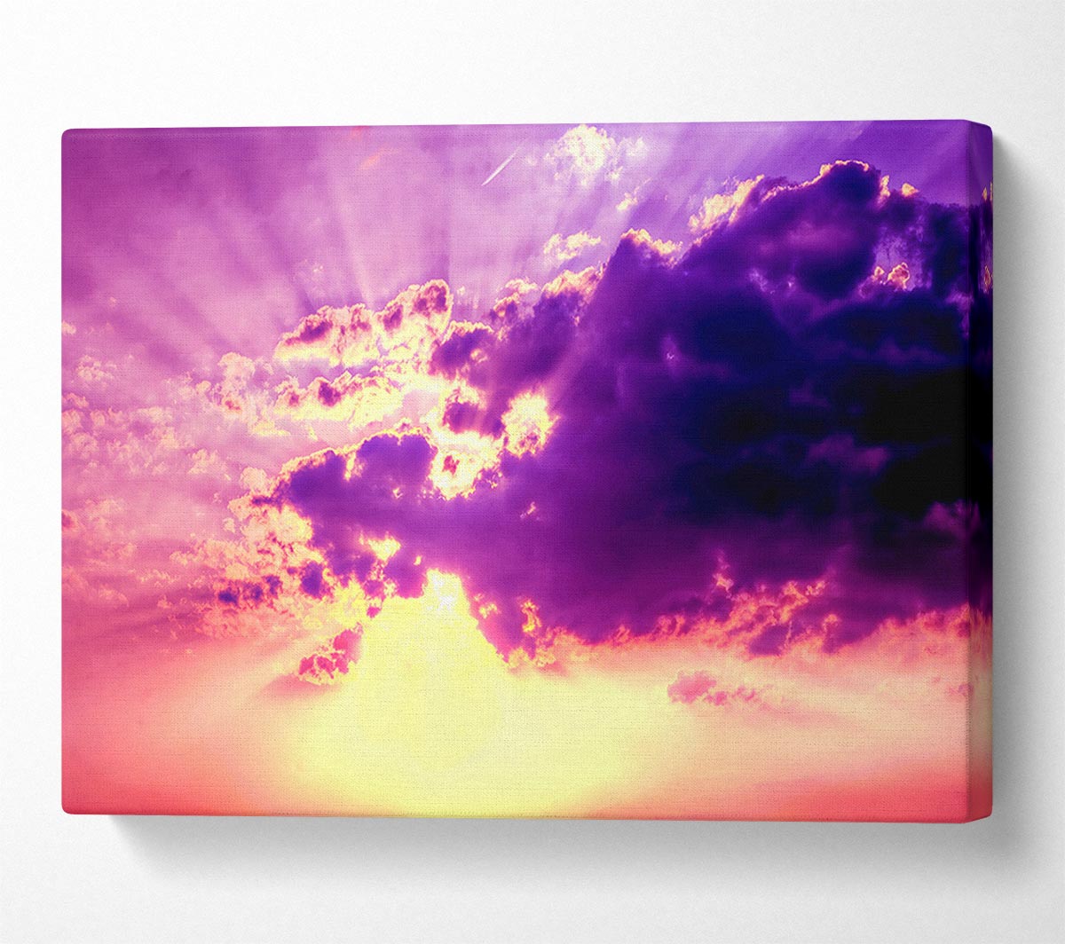 Sunburst Canvas Wall Art