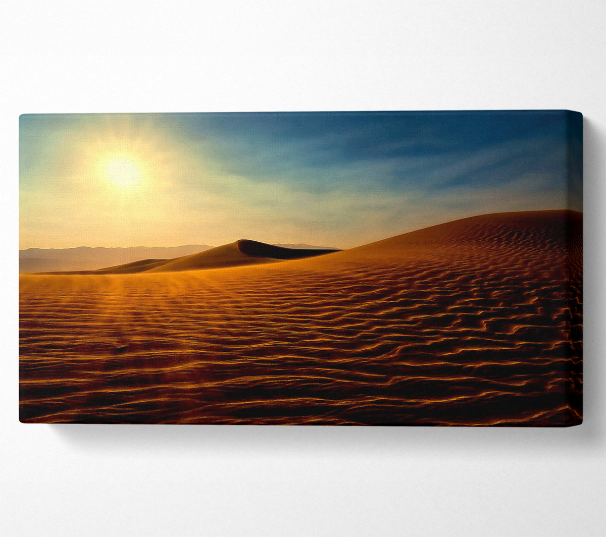 Sand Wind Canvas Wall Art