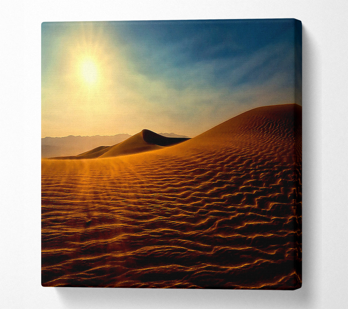 Sand Wind Canvas Wall Art