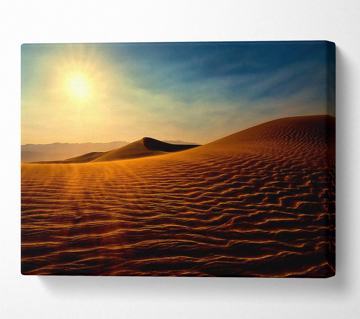 Sand Wind Canvas Wall Art