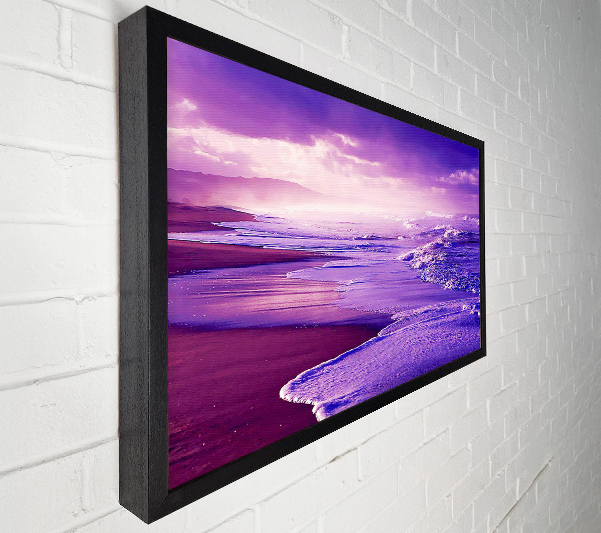 The Morning Oceans Ebb Canvas Wall Art