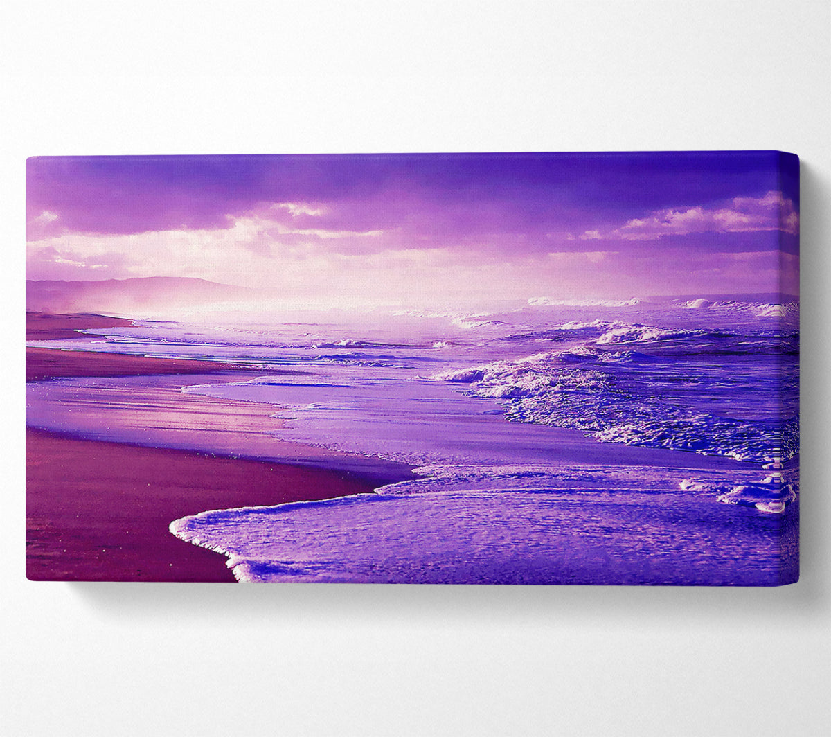 The Morning Oceans Ebb Canvas Wall Art