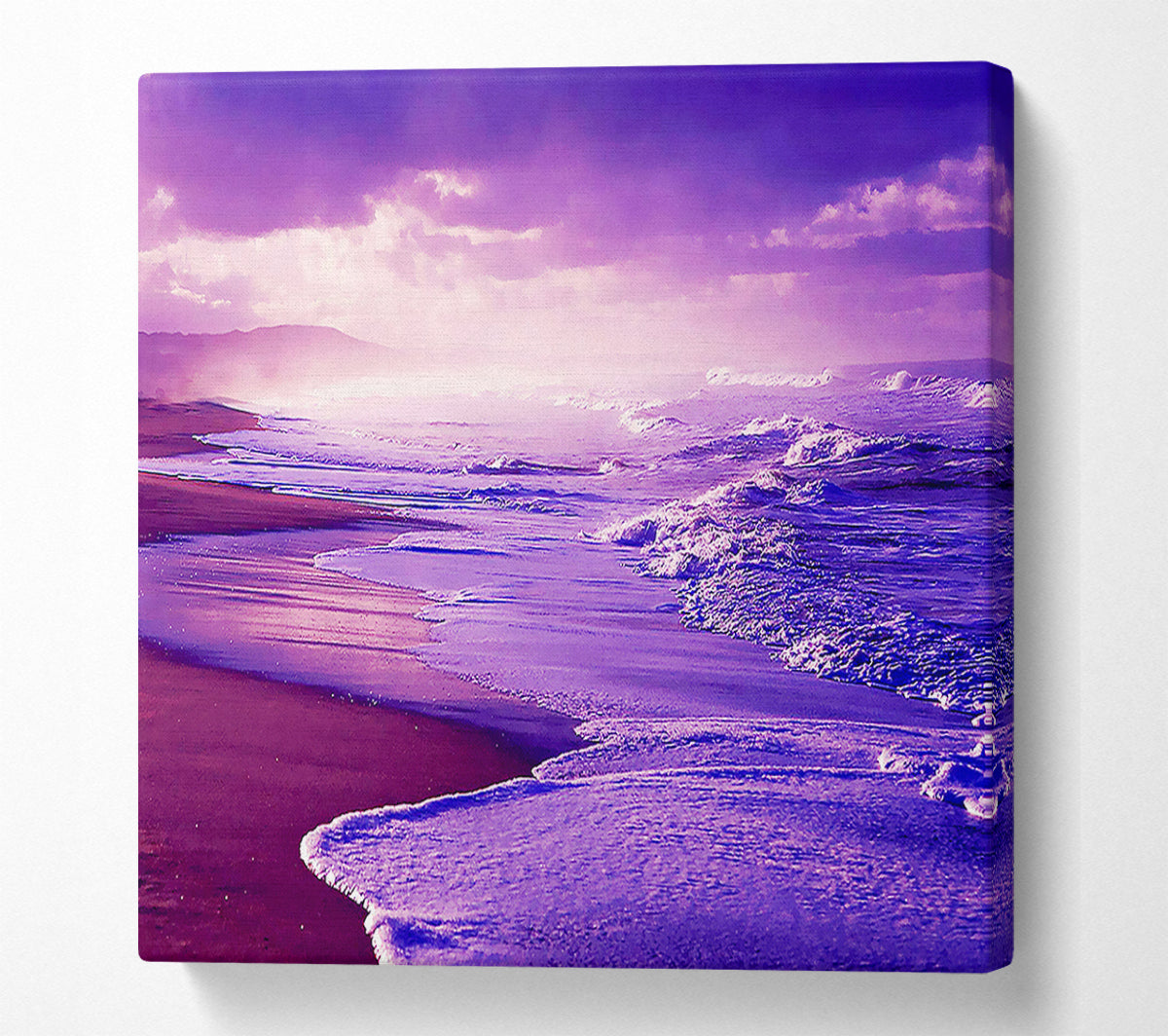 The Morning Oceans Ebb Canvas Wall Art