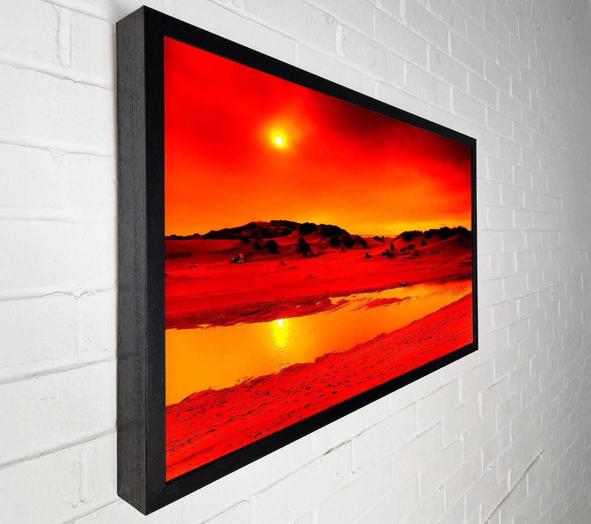 Stunning Ocean Sand Dunes Canvas Wall Art