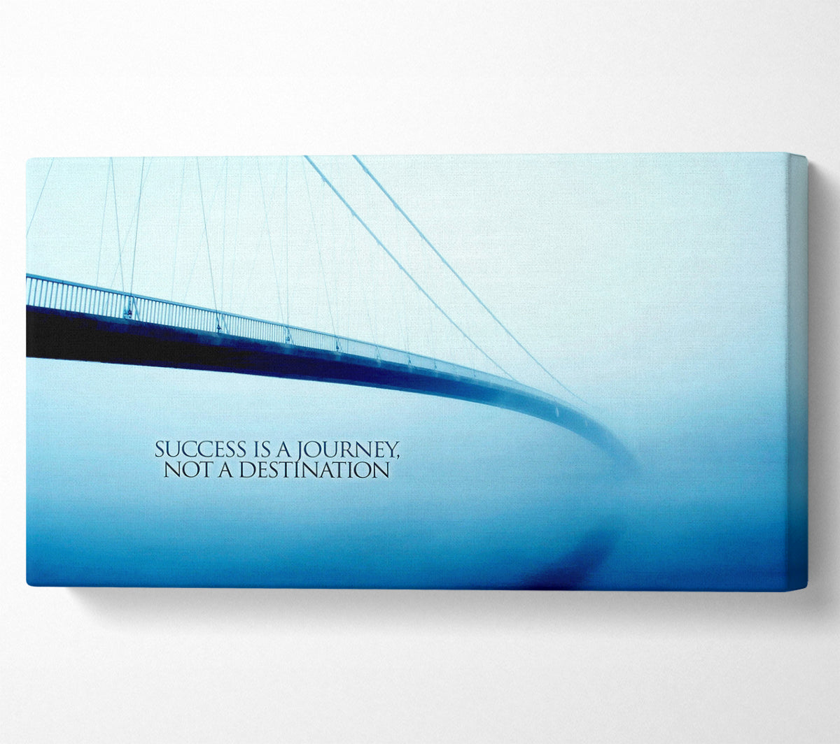 Success Is A Journey Canvas Wall Art