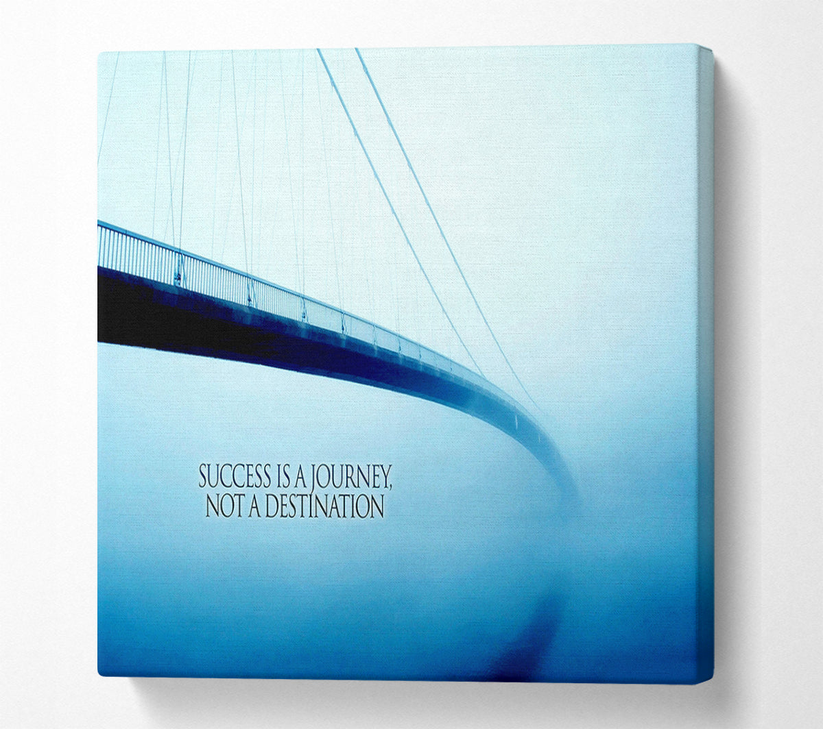 Success Is A Journey Canvas Wall Art