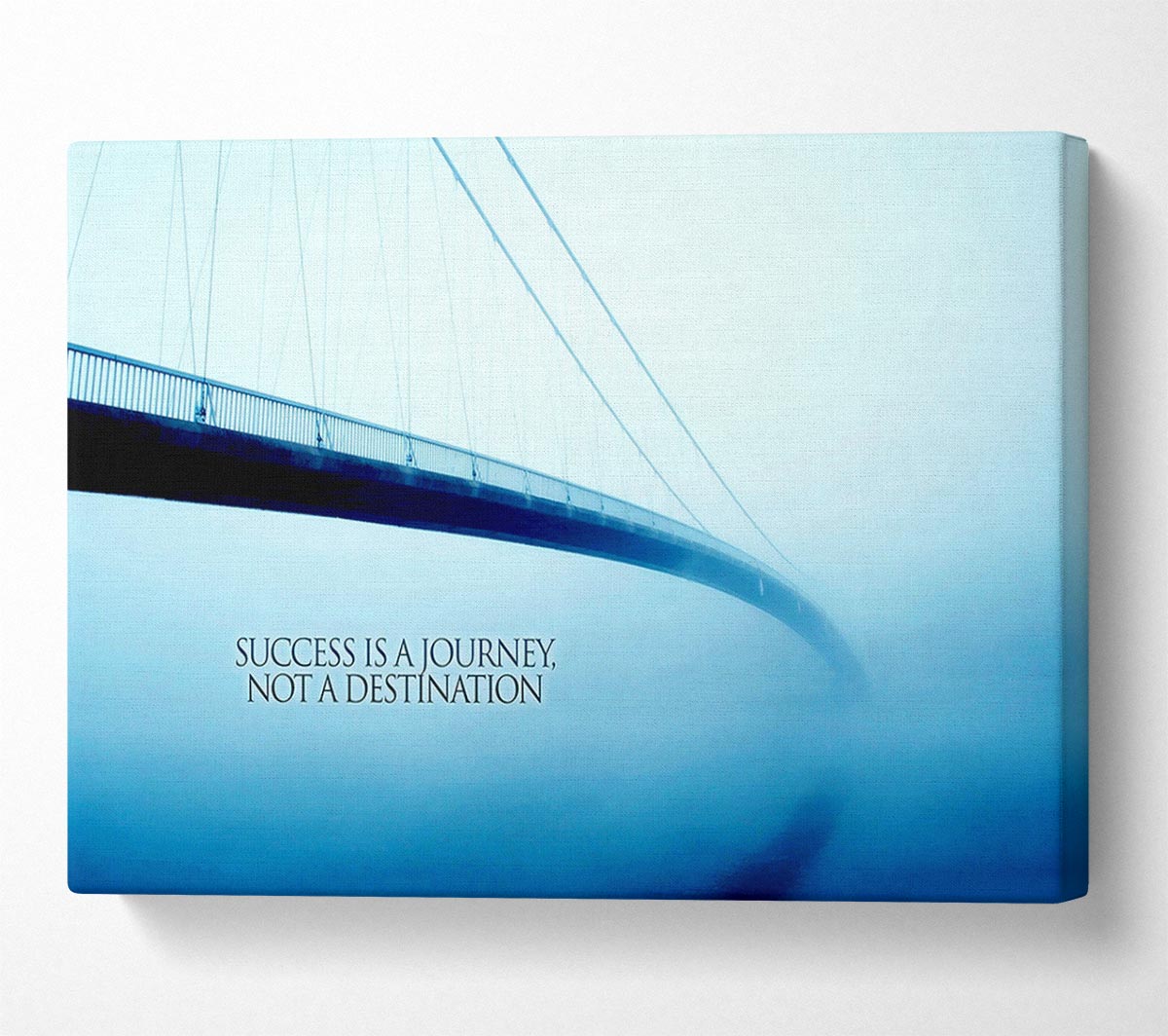 Success Is A Journey Canvas Wall Art