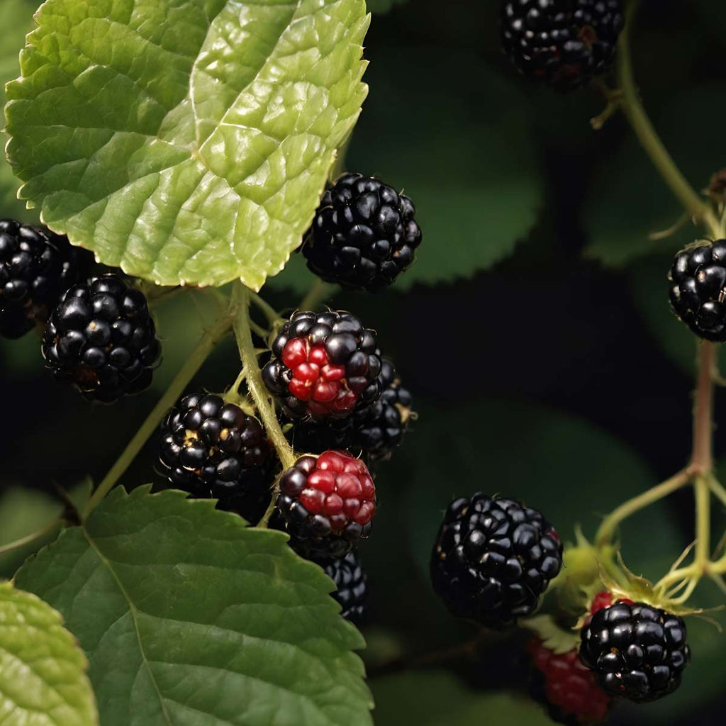 Blackberry plant - 4 pcs. - Rubus fruticosus 'Thornfree' - H50-60cm - ⌀15cm