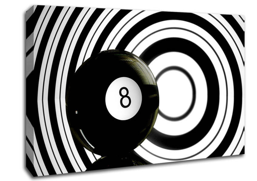 8 Ball Canvas Print