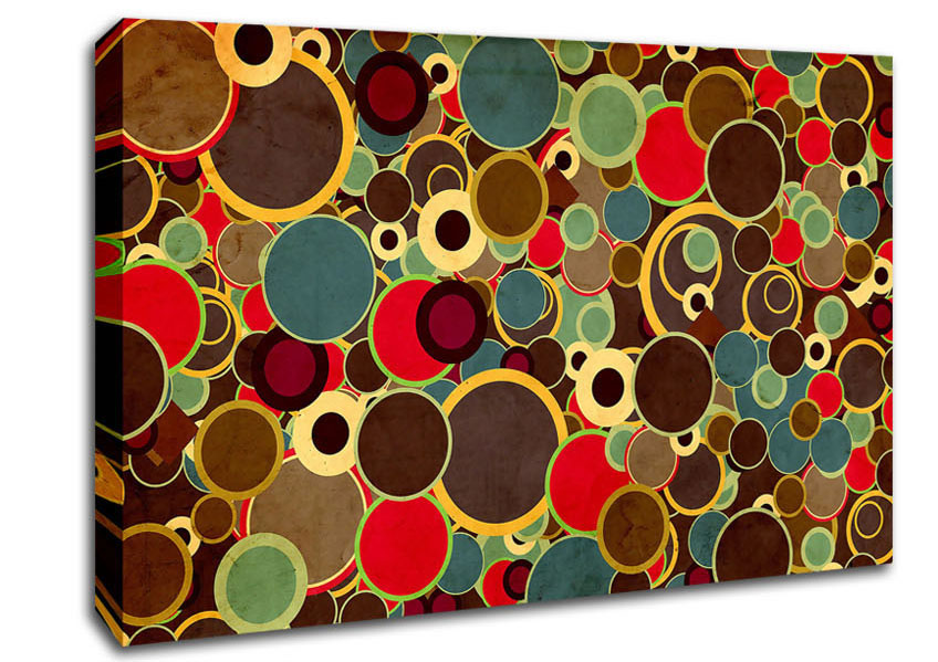 70S Design Canvas Art