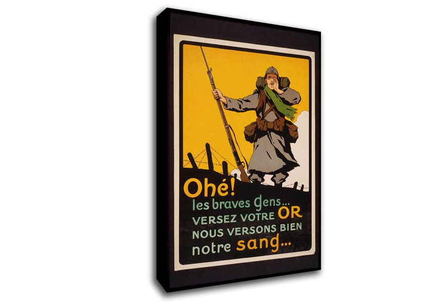 A Soldier Canvas Art