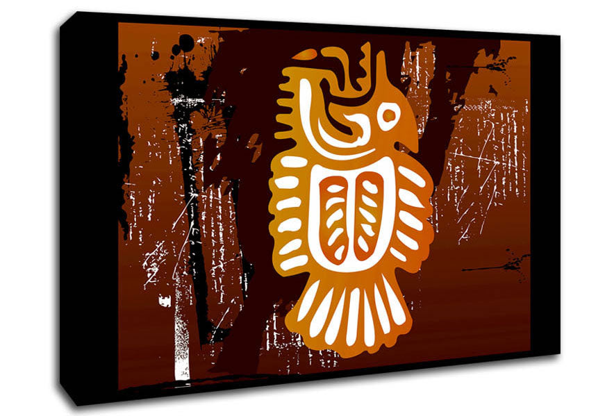 Aboriginal Fish Of Life Canvas Art