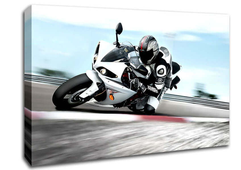 2009 Yamaha Yzf R1 Canvas Wall Art