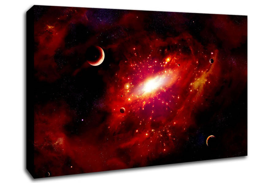 A Star Is Born Pink Canvas Wall Art