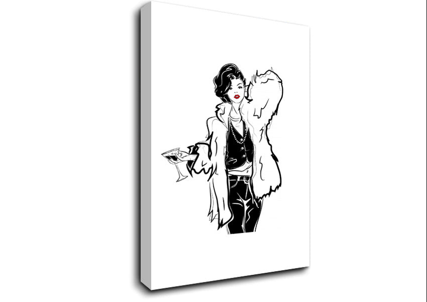 A Drink Or Two Canvas Art