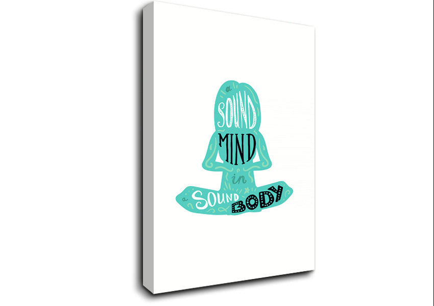 A Sound Mind In A Sound Body Canvas Print