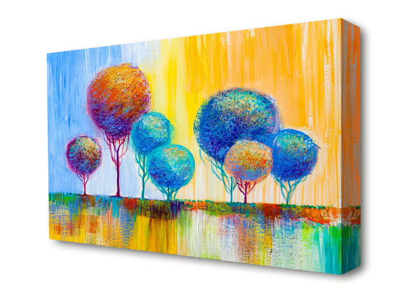 A Group Of Trees Canvas Art
