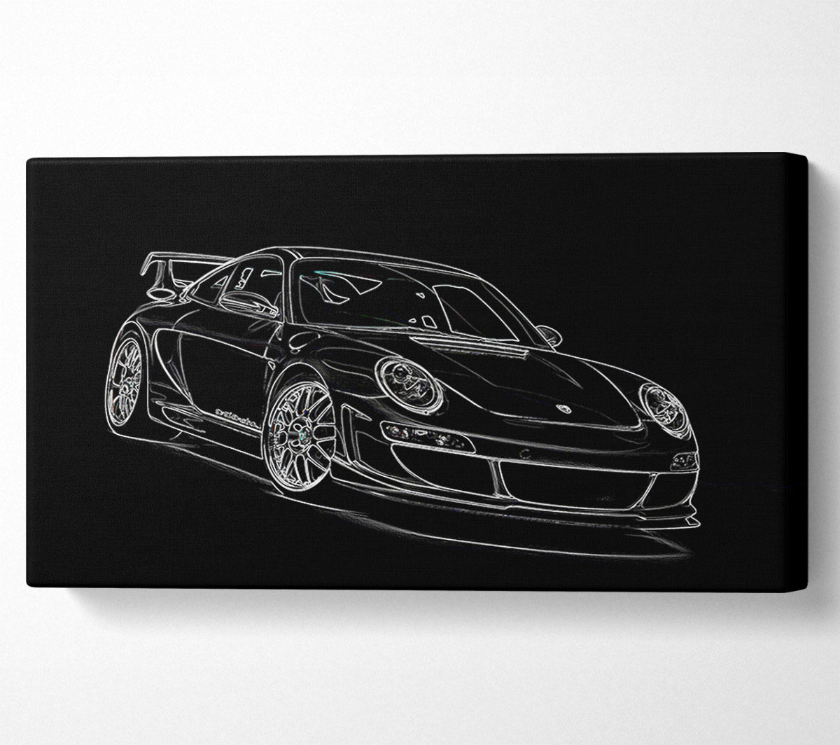 Porsche Gt3 Canvas Wall Art
