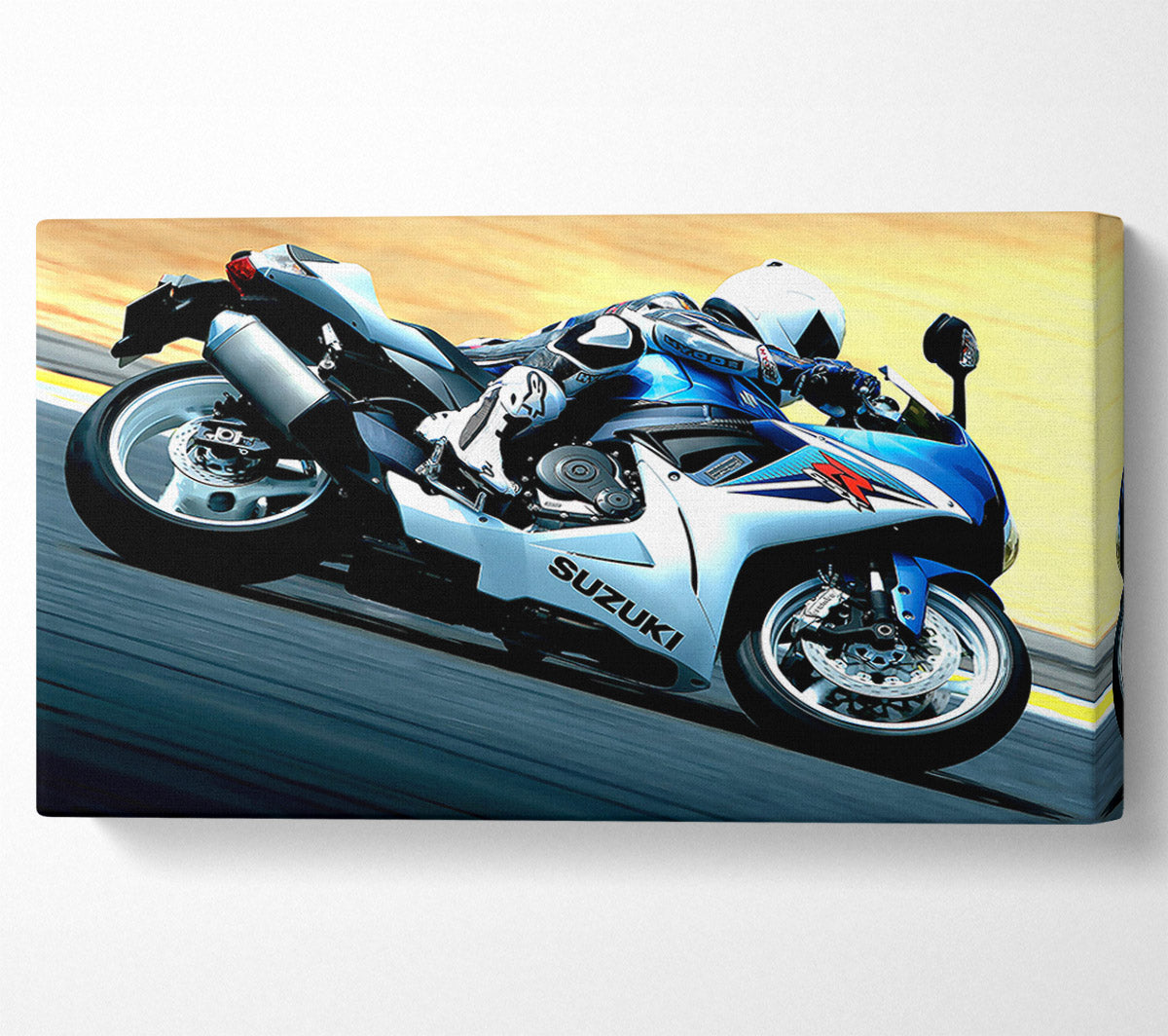 2011 Suzuki Gsx R600 Canvas Art