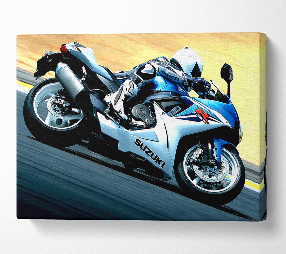 2011 Suzuki Gsx R600 Canvas Art