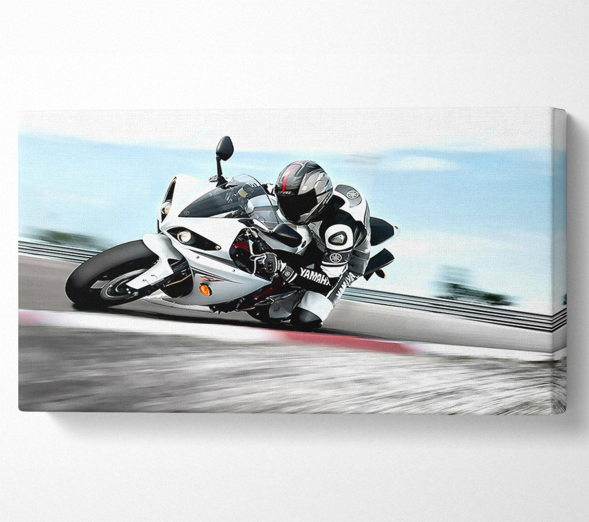 2009 Yamaha Yzf R1 Canvas Wall Art