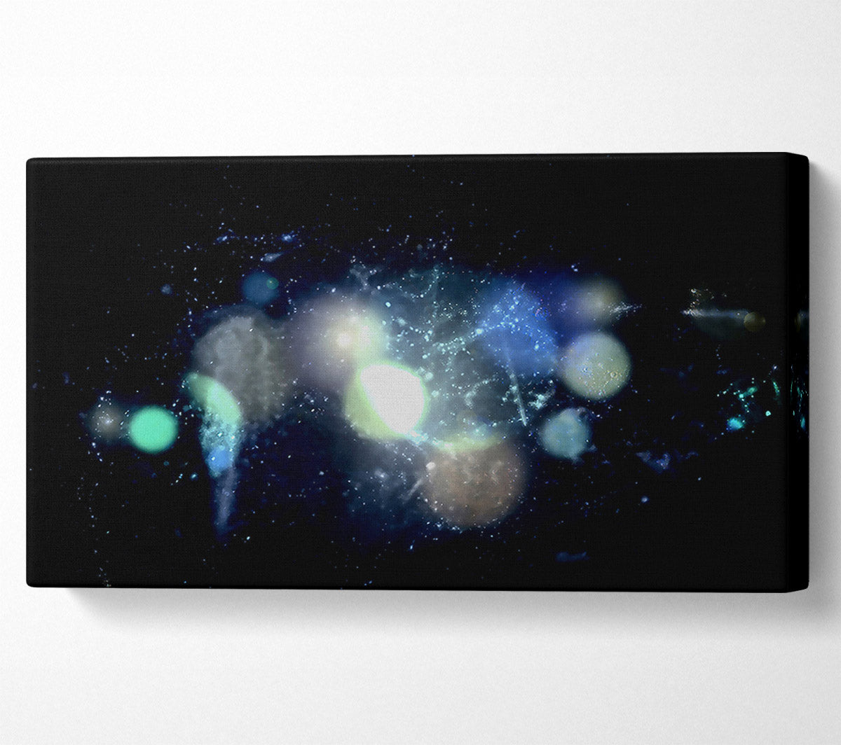 Space Orbs Canvas Wall Art