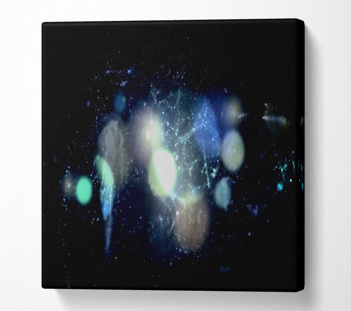 Space Orbs Canvas Wall Art