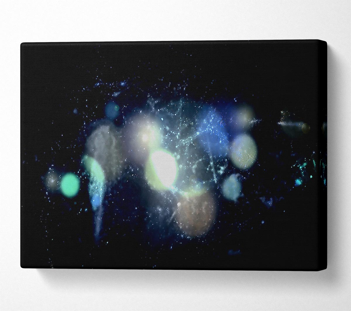 Space Orbs Canvas Wall Art