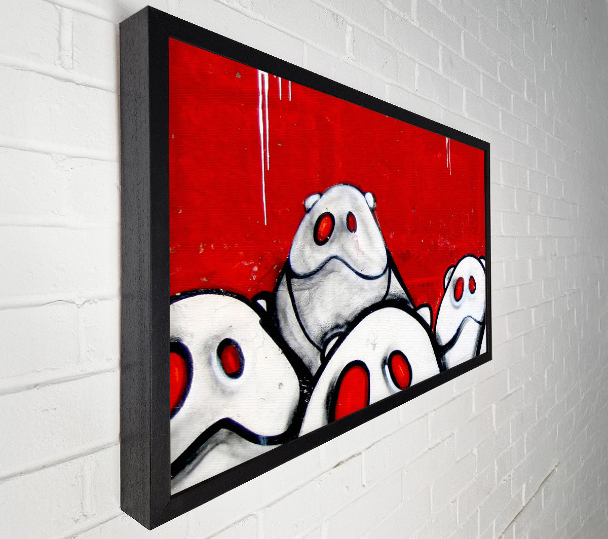 3116-Strange Animals Canvas Wall Art