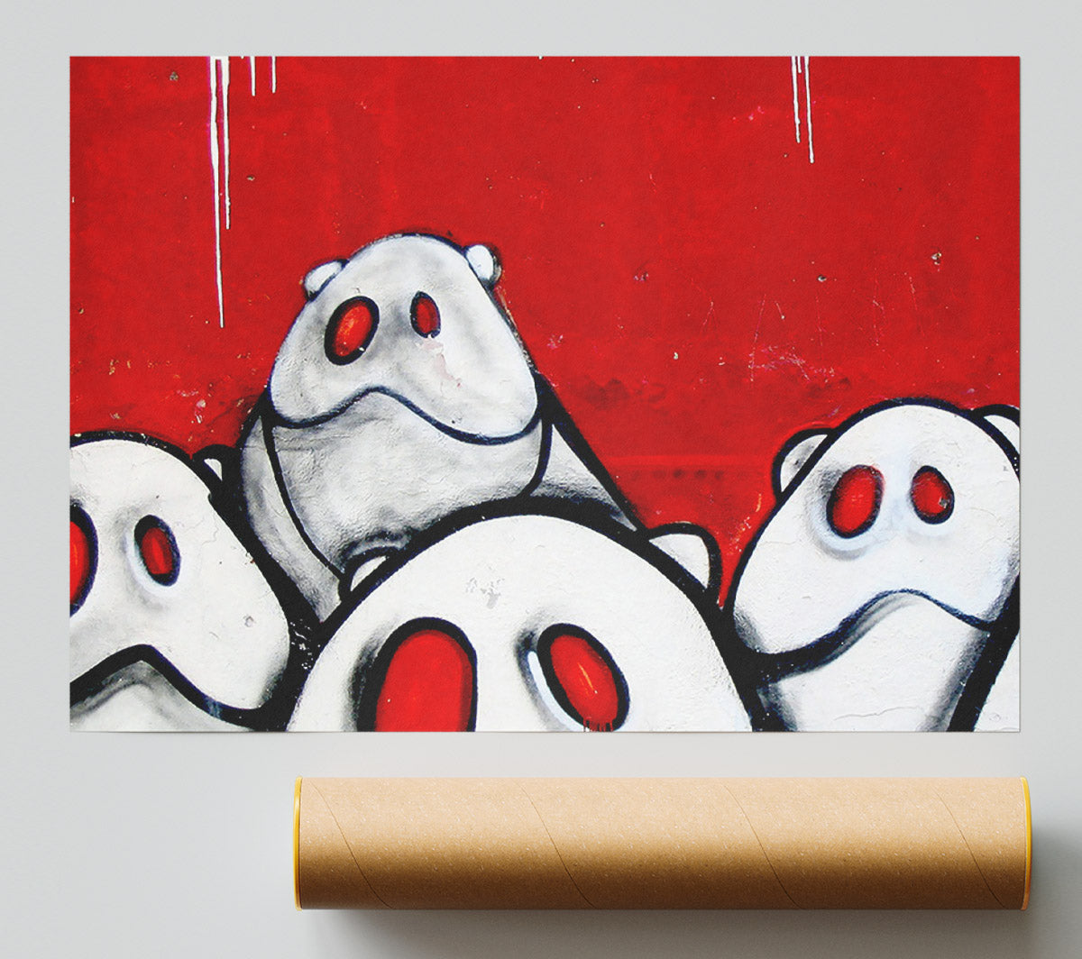 3116-Strange Animals Poster