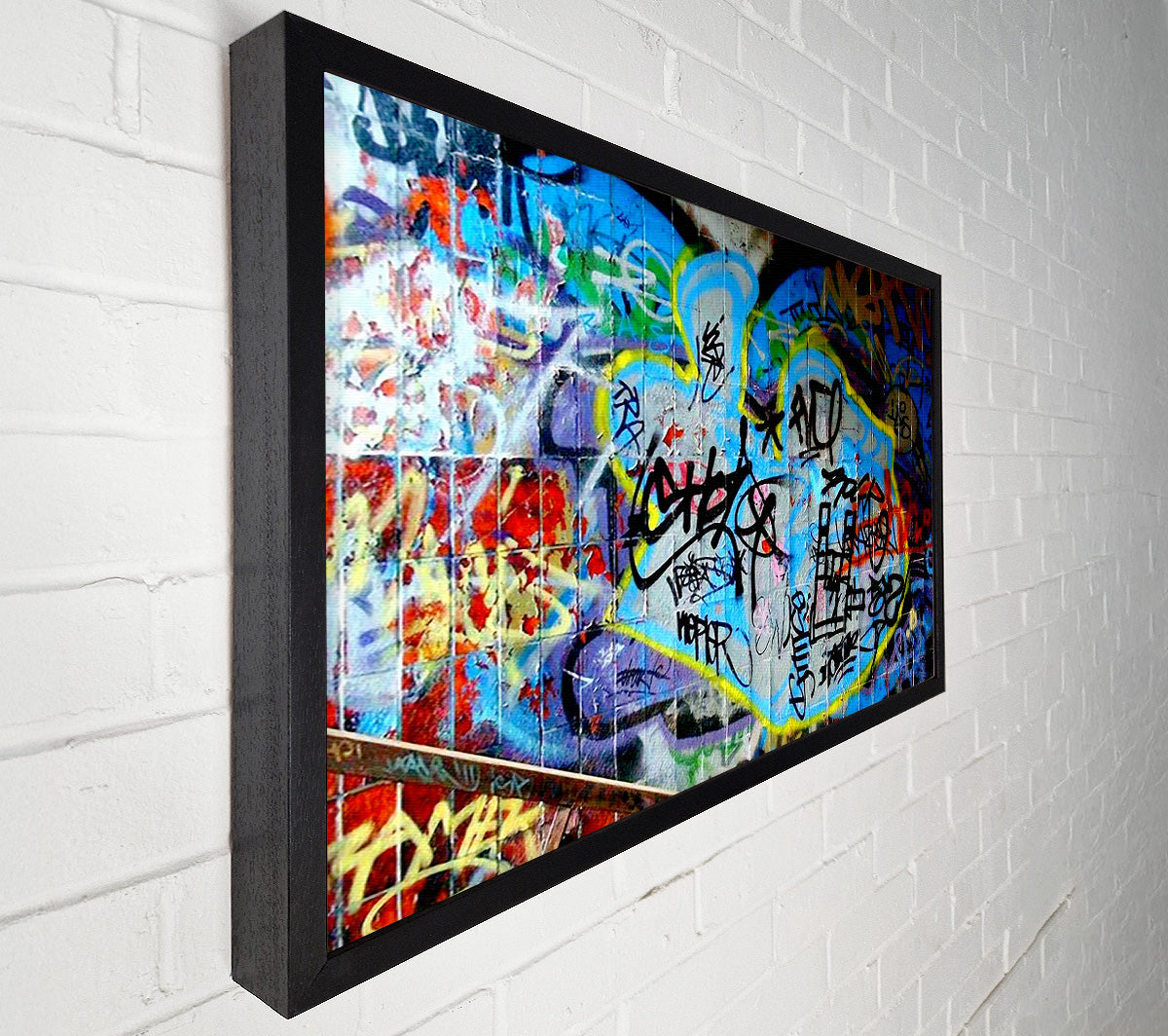 Colour Blaze Canvas Art
