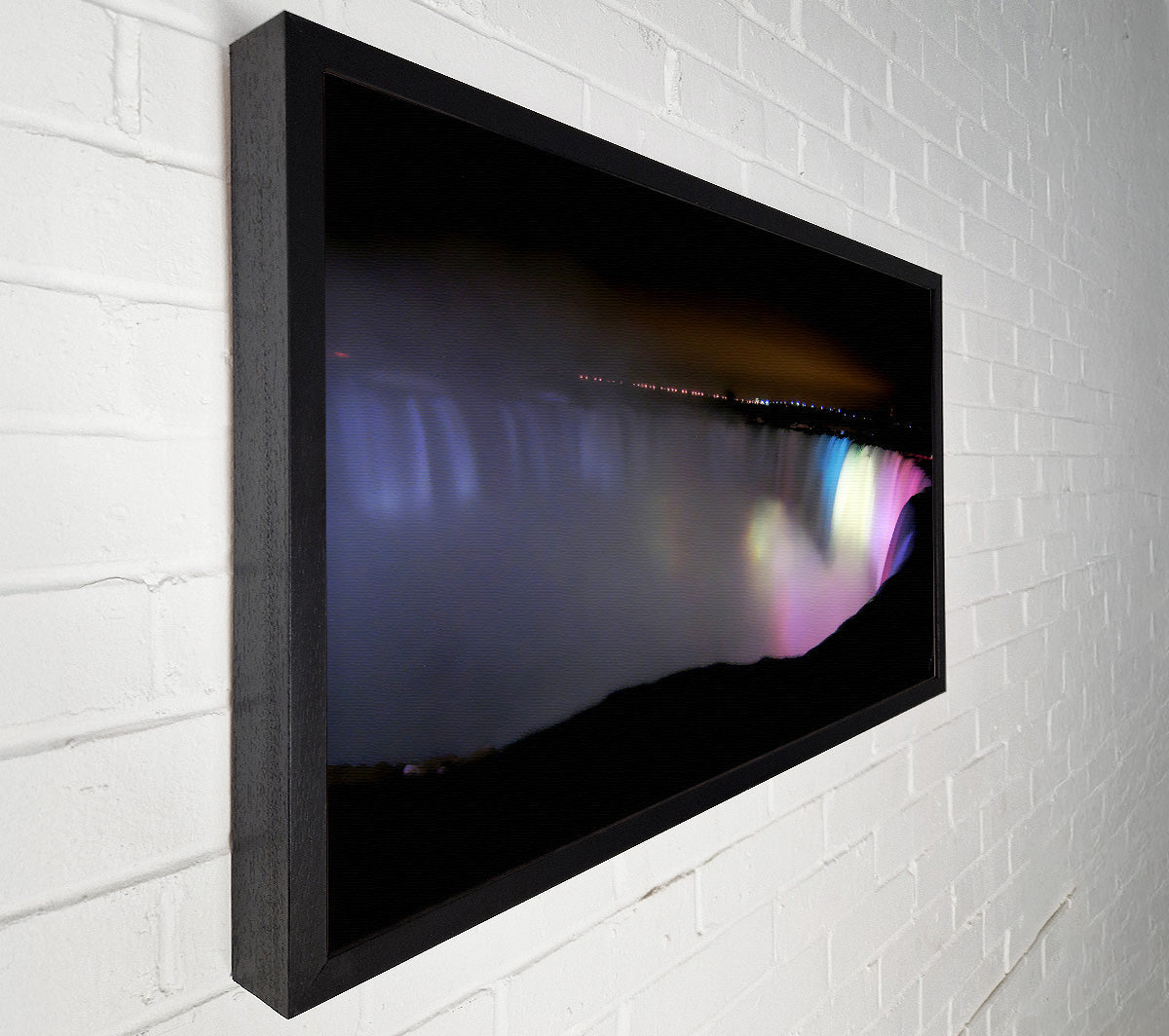 Victoria Falls Light Show Canvas Wall Art