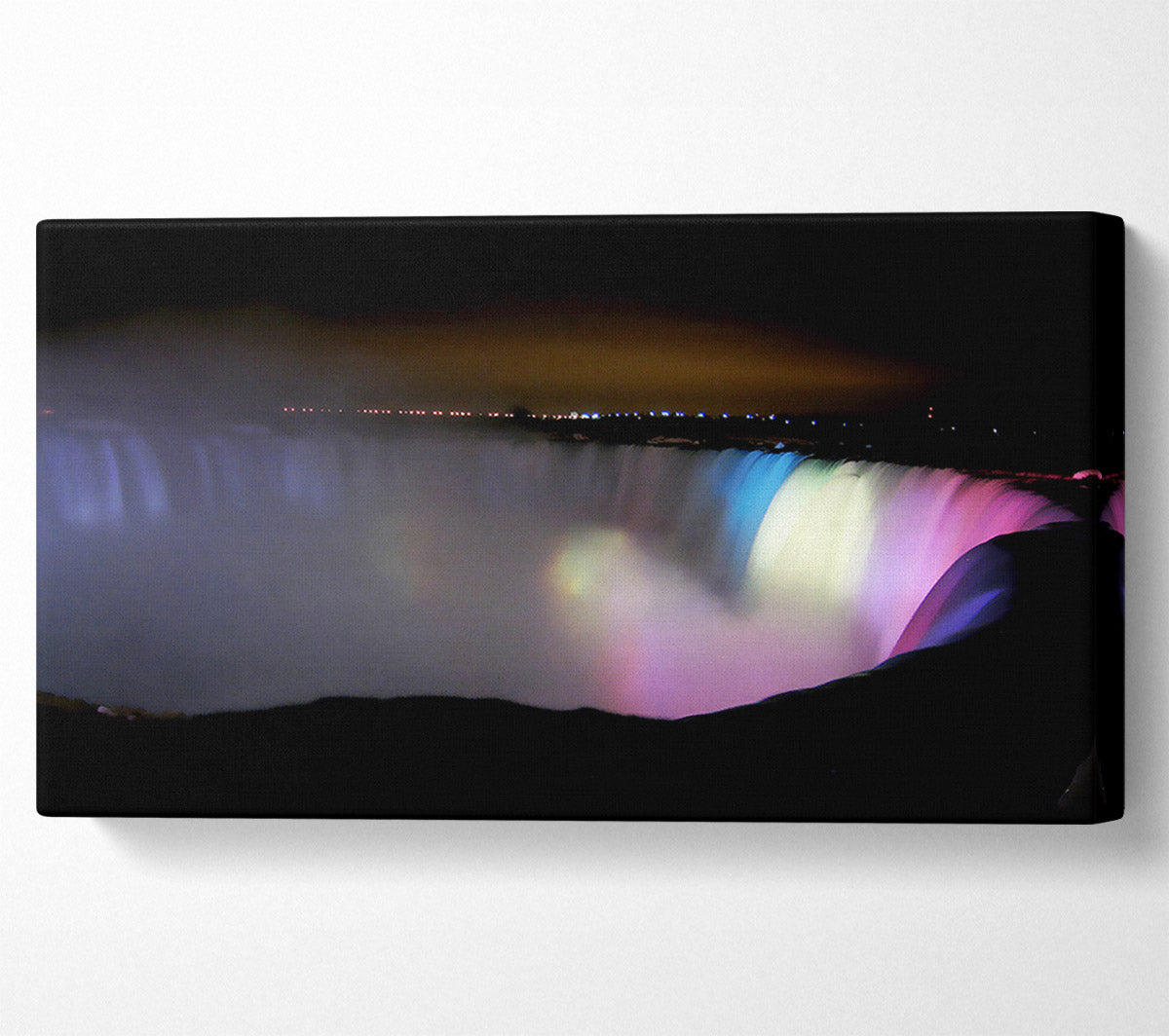 Victoria Falls Light Show Canvas Wall Art