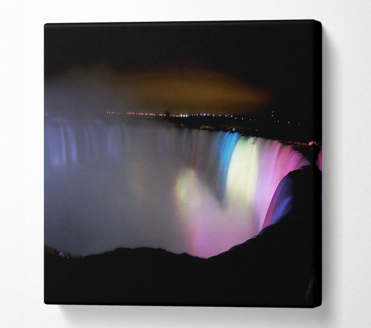 Victoria Falls Light Show Canvas Wall Art