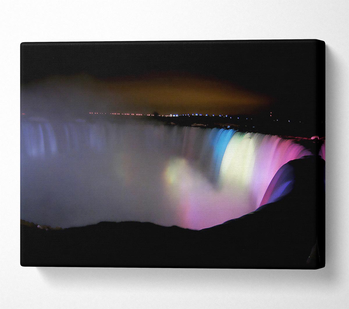 Victoria Falls Light Show Canvas Wall Art