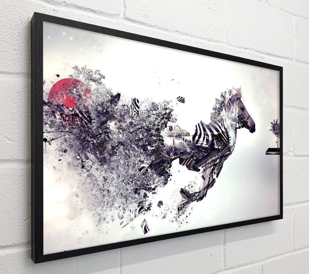 Abstract Zebra