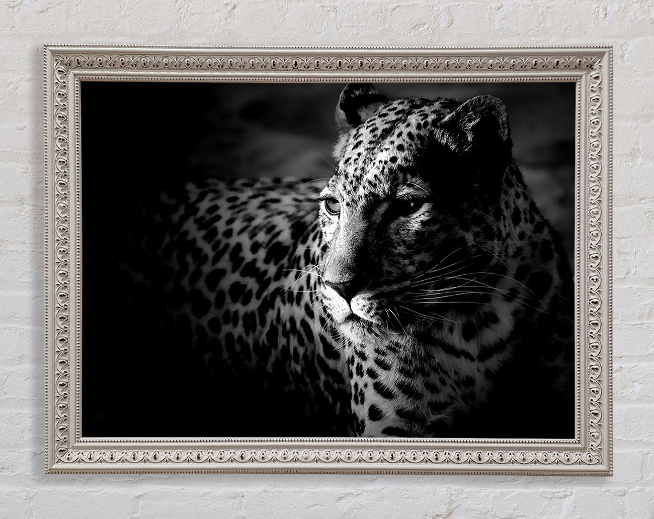 Dark Cheetah Framed Print