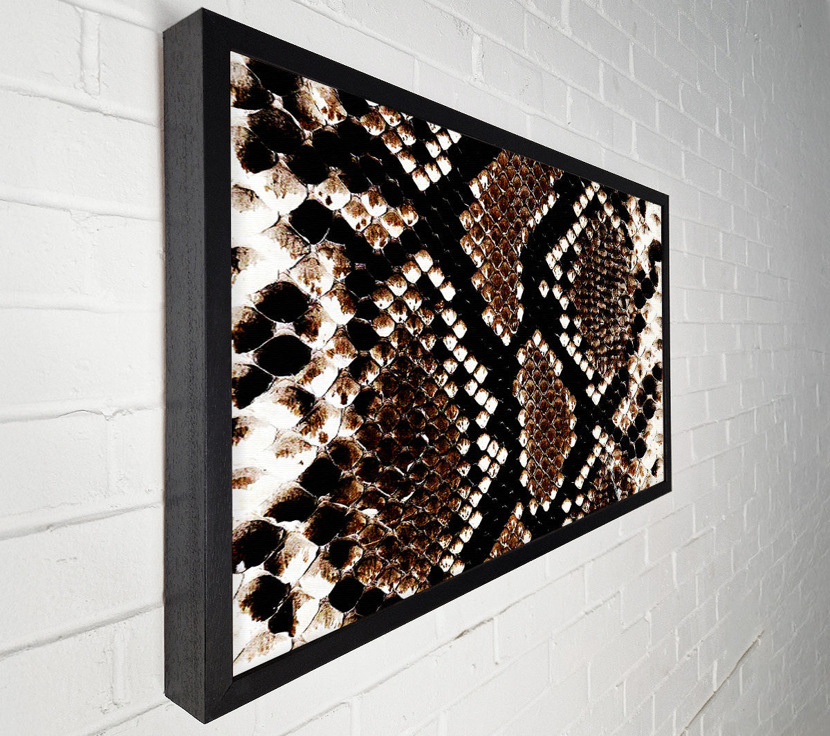 Snake Skin Canvas Wall Art