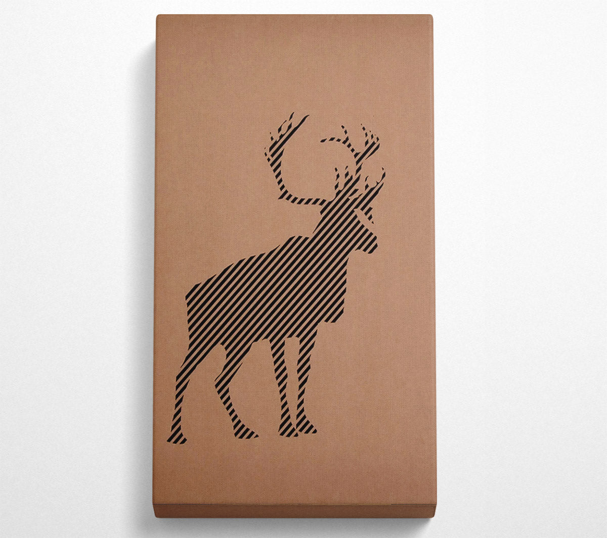 Standing Stag Canvas Wall Art