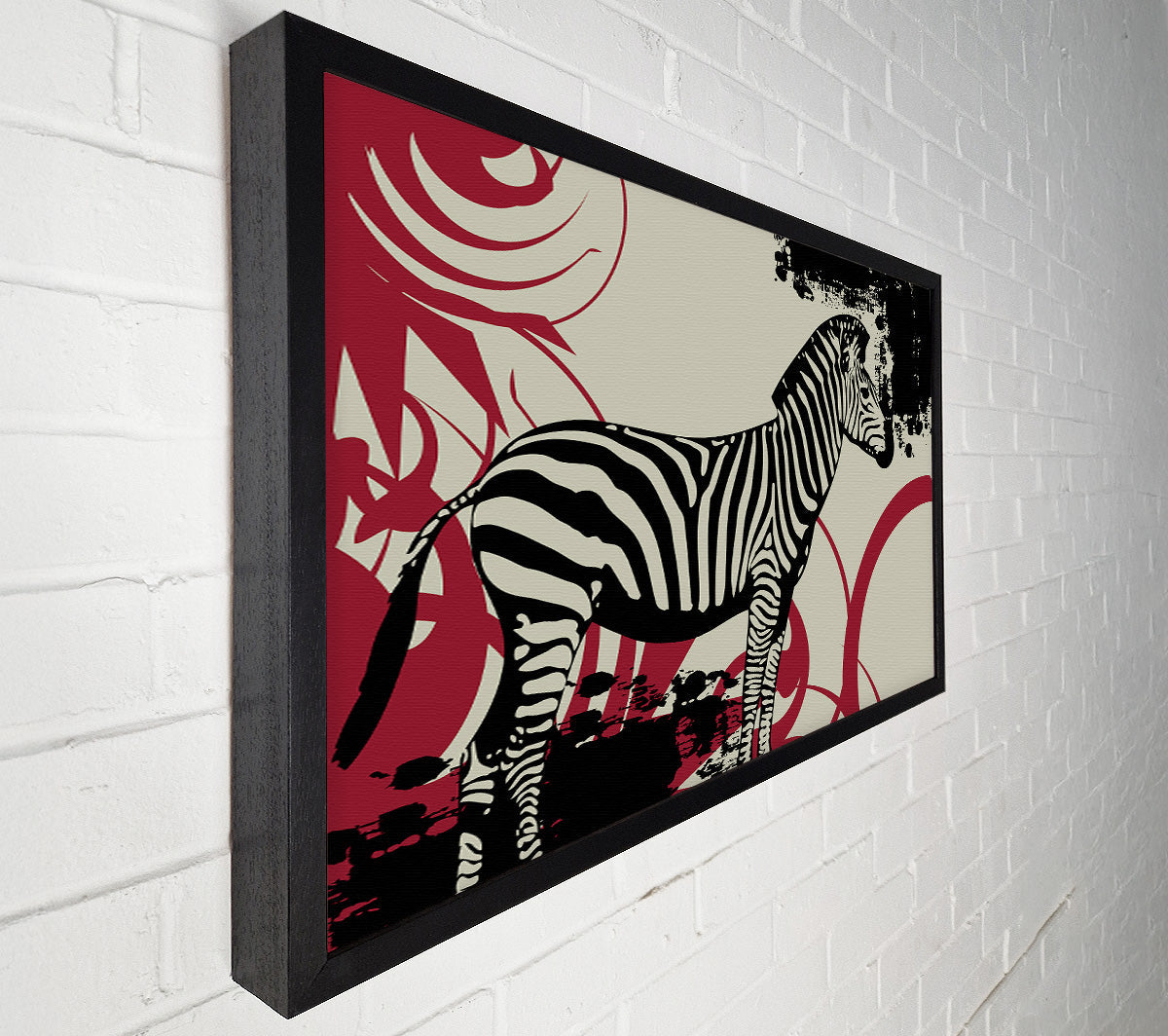 Zebra Safari Canvas Wall Art