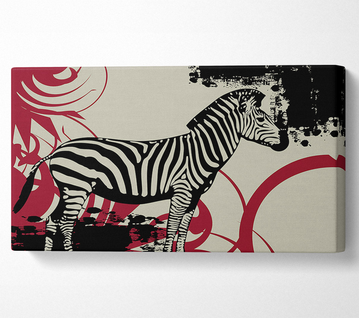 Zebra Safari Canvas Wall Art